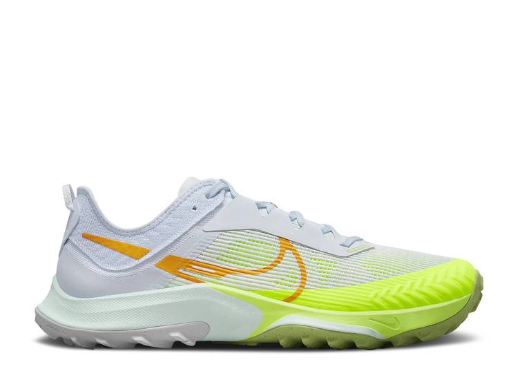 【 NIKE AIR ZOOM TERRA KIGER 8 \u0027GREY VOLT\u0027 / FOOTBALL GREY VOLT BARELY GREEN 】 望遠レンズ 薄墨色 薄墨色 緑 緑であること スニーカー メンズ ナイキ