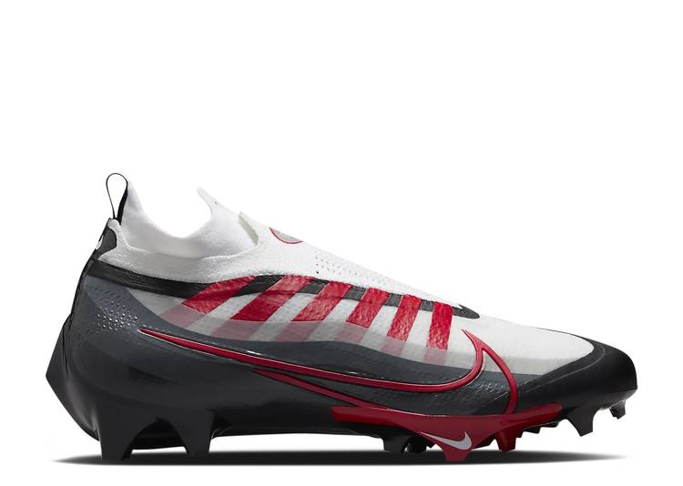 【 NIKE VAPOR EDGE ELITE 360 FLYKNIT \u0027BLACK UNIVERSITY RED\u0027 / BLACK WHITE DARK SMOKE GREY 】 エリート 飛球編み物 黒いこと 黒いこと 白いこと 白いこと 薄墨色 薄墨色 スニーカー メンズ ナイキ