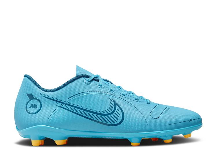 【 NIKE MERCURIAL VAPOR 14 CLUB MG \u0027BLUEPRINT PACK\u0027 / CHLORINE BLUE MARINA LASER 】 野球クラブ 青味 青み レーザ スニーカー メンズ ナイキ