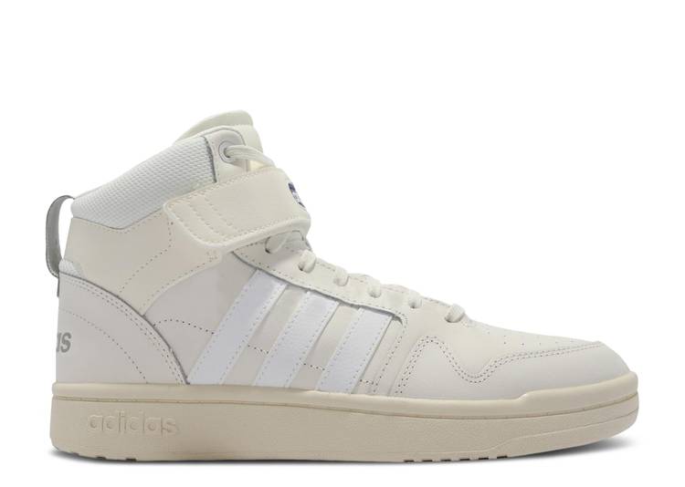 【 ADIDAS POSTMOVE MID \u0027CRYSTAL WHITE\u0027 / CRYSTAL WHITE HALO IVORY 】 アディダス ミッド 白いこと 白いこと 象牙色 スニーカー メンズ