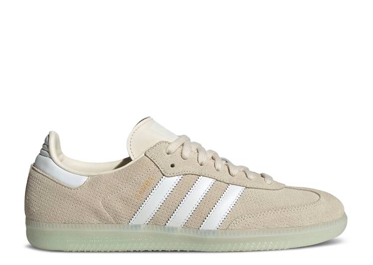 【 ADIDAS SAMBA OG 'WHITE LINEN GREEN' / WONDER WHITE CORE WHITE LINEN 】 アディダス サンバ 白色 ホワイト コア スニーカー メンズ｜スニケス 39,390円
