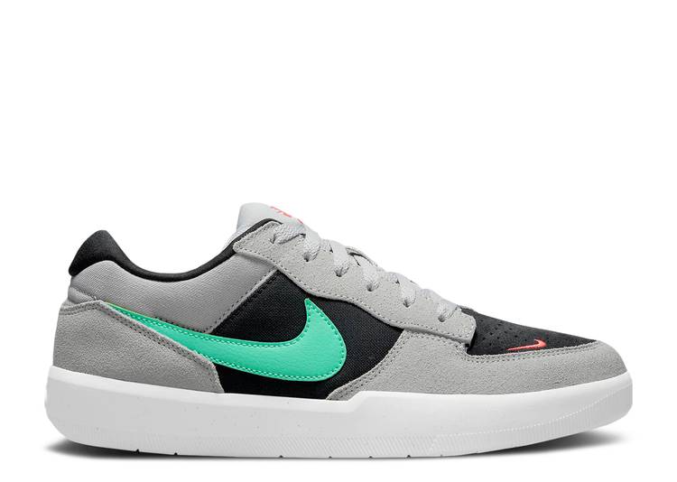 【 NIKE FORCE 58 SB 'WOLF GREY LIGHT MENTA' / WOLF GREY BLACK WOLF GREY LIGHT 】 エスビー 灰色 グレー 黒色 ブラック スニーカー メンズ ナイキ