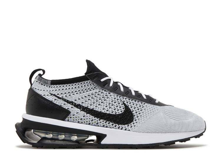 【 NIKE AIR MAX FLYKNIT RACER WHITE BLACK / 8 4 22 】 マックス フライニット エアマックス スニーカー メンズ ナイキ