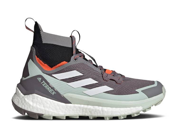 【 ADIDAS WMNS TERREX FREE HIKER 2 \u0027TRACE GREY CRYSTAL WHITE\u0027 / TRACE GREY CRYSTAL WHITE IMPACT 】 アディダス 無償性 薄墨色 薄墨色 白いこと 白いこと 差しひびき スニーカー レディース
