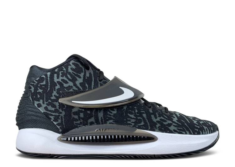 【 NIKE KD 14 結核症 \u0027BLACK WHITE\u0027 / BLACK WHITE BLACK 】 黒いこと 黒いこと 白いこと 白いこと スニーカー メンズ ナイキ
