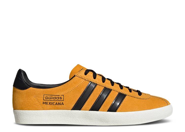 【 ADIDAS MEXICANA 'TEAM COLLEGE GOLD' / TEAM COLLEGE GOLD CORE BLACK OFF 】 アディダス カレッジ チーム ゴールド コア 黒色 ブラック スニーカー メンズ