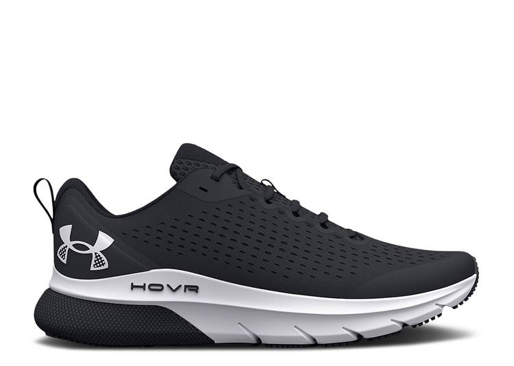 【 UNDER ARMOUR HOVR TURBULENCE 'BLACK JET GREY' / BLACK JET GREY 】 黒色 ブラック 灰色 グレー アンダーアーマー スニーカー メンズ｜スニケス