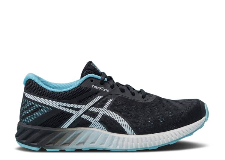 【 ASICS WMNS FUZEX LYTE \u0027ONYX TURQUOISE\u0027 / ONYX WHITE TURQUOISE 】 白いこと 白いこと スニーカー レディース アシックス