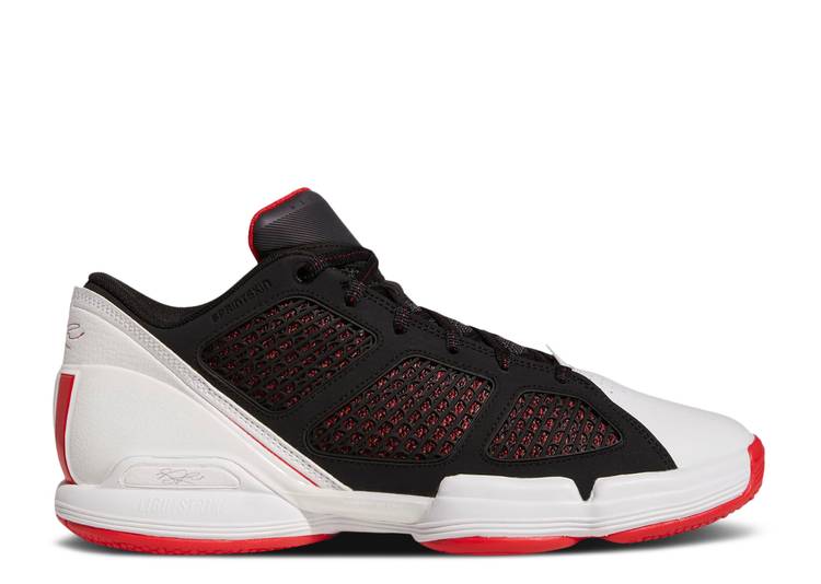 【 ADIDAS ADIZERO ROSE 1.5 LOW RESTOMOD 'BLACK VIVID RED' / CORE BLACK CLOUD WHITE VIVID RED 】 アディダス アディゼロ ローズ コア 黒色 ブラック 白色 ホワイト 赤 レッド スニーカー メンズ