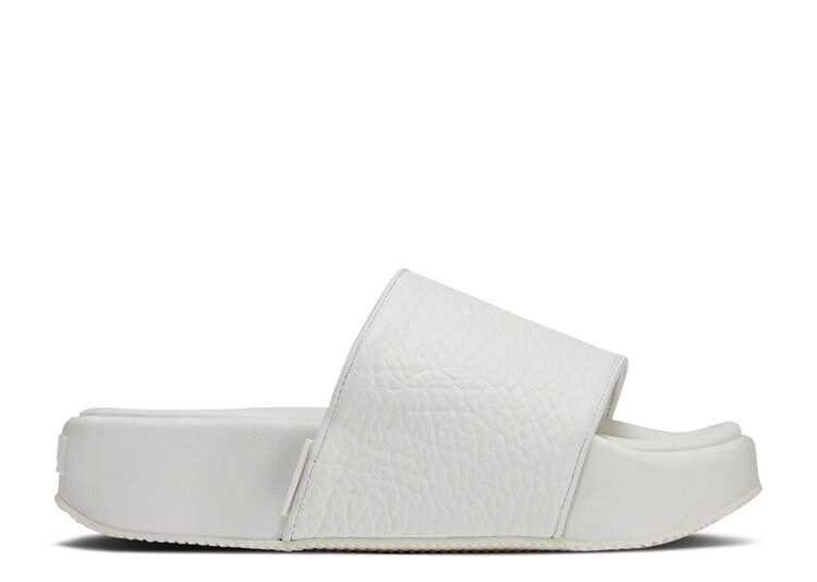 【 ADIDAS Y-3 SLIDE 'TRIPLE WHITE' / CORE WHITE CORE WHITE CORE WHITE 】 アディダス サンダル コア 白色 ホワイト スニーカー メンズ