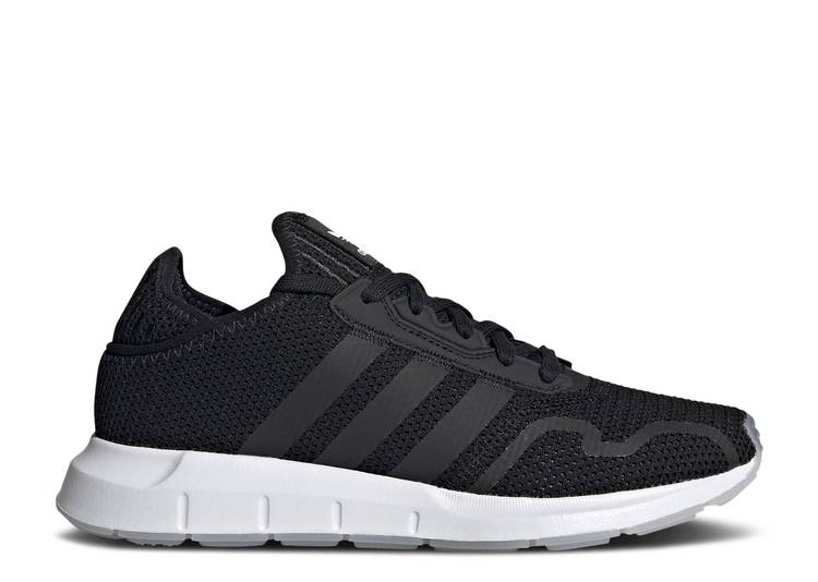 【 ADIDAS WMNS SWIFT RUN X 'BLACK WHITE' / CORE BLACK CORE BLACK CLOUD 】 アディダス ラン コア 黒色 ブラック スニーカー レディース|スニケス