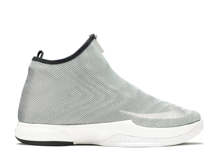【 NIKE ZOOM KOBE ICON 'METALLIC SILVER' / METALLIC SILVER WHITE BLACK 】 ズーム コービー アイコン 銀色 シルバー 白色 ホワイト 黒色 ブラック スニーカー メンズ ナイキ