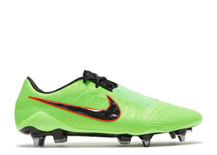【 NIKE PHANTOM VENOM ELITE SG PRO ACC \u0027GREEN STRIKE\u0027 / GREEN STRIKE BLACK LASER CRIMSON 】 エリート 労働者階級 緑 緑であること ストライク 黒いこと 黒いこと レーザ クリムゾン スニーカー メンズ ナイキ