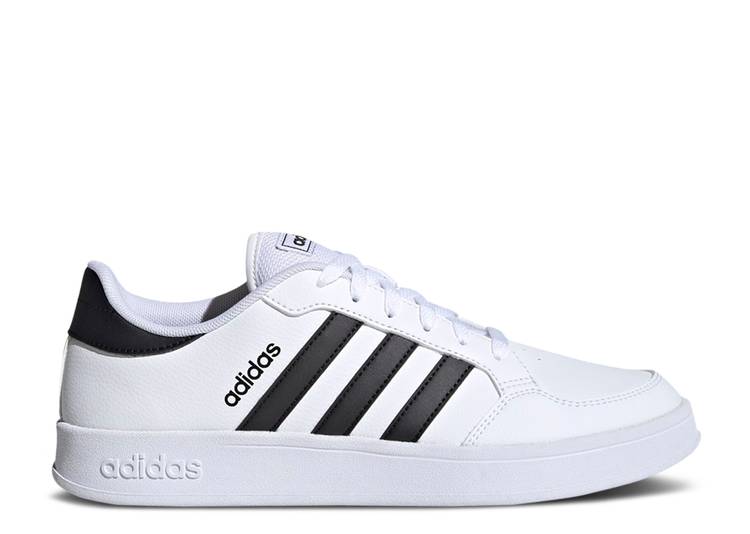 【 ADIDAS BREAKNET \u0027WHITE BLACK\u0027 / CORE BLACK CLOUD WHITE CLOUD 】 アディダス 中核グループ 黒いこと 黒いこと 白いこと 白いこと スニーカー メンズ