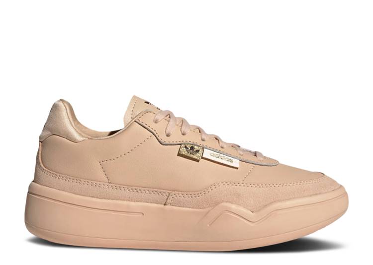 【 ADIDAS WMNS HER COURT \u0027HALO BLUSH\u0027 / HALO BLUSH HALO BLUSH WONDER 】 アディダス 厚地の外套 スニーカー レディース