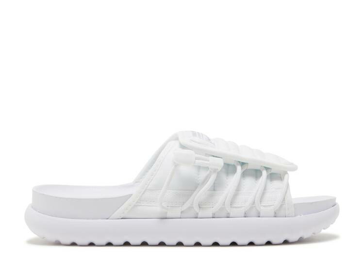 【 NIKE WMNS ASUNA 2 SLIDE 'WHITE WOLF GREY' / WHITE WHITE WOLF GREY 】 サンダル 白色 ホワイト 灰色 グレー スニーカー レディース ナイキ