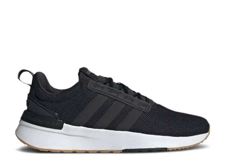 【 ADIDAS WMNS RACER TR21 'BLACK GUM' / CORE BLACK CORE BLACK GUM 】 アディダス コア 黒色 ブラック スニーカー レディース|スニケス