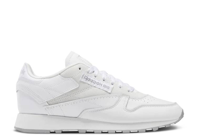 【 REEBOK CLASSIC LEATHER 'WHITE RHODONITE' / FOOTWEAR WHITE PURE GREY 4 】 リーボック クラシック レザー 白色 ホワイト ピュア 灰色 グレー スニーカー メンズ