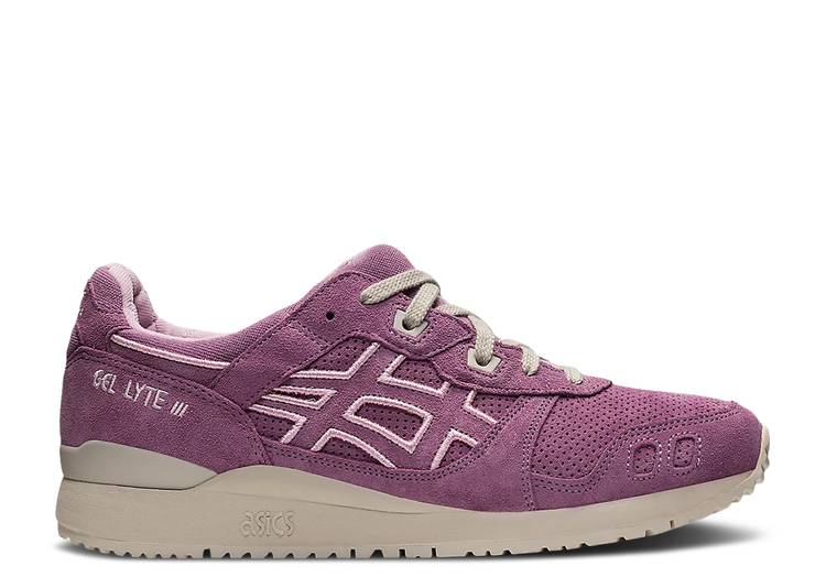 【 ASICS GEL LYTE 3 OG 'ROSEQUARTZ' / ROSEQUARTZ SMOKE GREY 】 灰色 グレー スニーカー メンズ アシックス