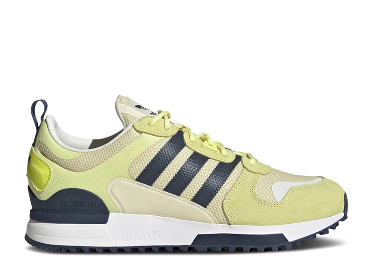【 ADIDAS ZX 700 HD 'PULSE YELLOW CREW NAVY' / PULSE YELLOW CREW NAVY EASY 】 アディダス 黄色 イエロー クルー 紺色 ネイビー スニーカー メンズ|スニケス