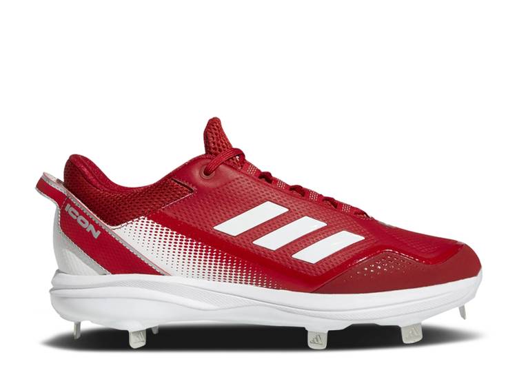 【 ADIDAS ICON 7 'TEAM POWER RED' / TEAM POWER RED CLOUD WHITE 】 アディダス アイコン パワー チーム 赤 レッド 白色 ホワイト スニーカー メンズ｜スニケス