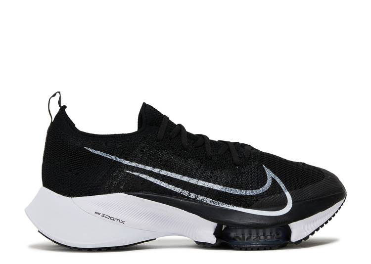 【 NIKE AIR ZOOM TEMPO NEXT% FLYKNIT \u0027BLACK WHITE\u0027 / BLACK ANTHRACITE PURE PLATINUM 】 望遠レンズ 飛球編み物 黒いこと 黒いこと 純然たる プラチナム スニーカー メンズ ナイキ