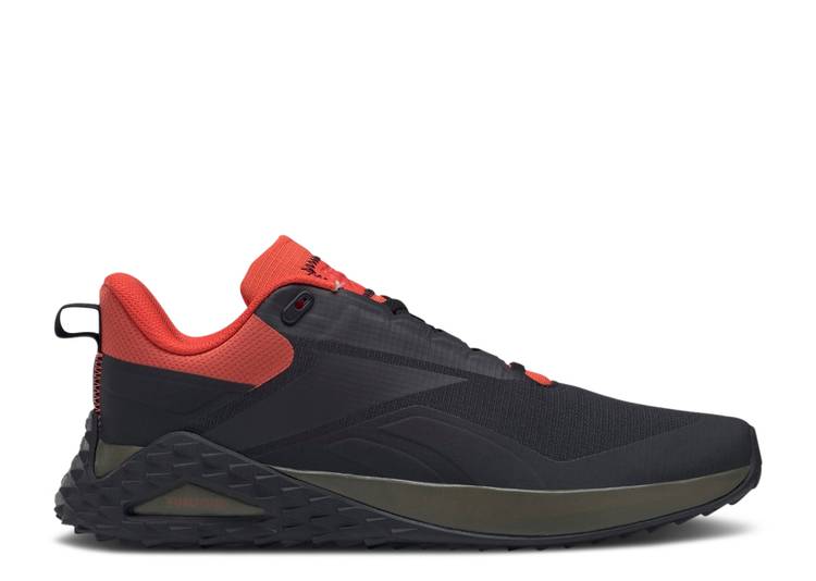 【 REEBOK TRAIL CRUISER \u0027BLACK DYNAMIC RED\u0027 / BLACK WHITE DYNAMIC RED ARMY 】 リーボック 活動的 黒いこと 黒いこと 白いこと 白いこと 赤 赤いこと 正規陸軍 スニーカー メンズ