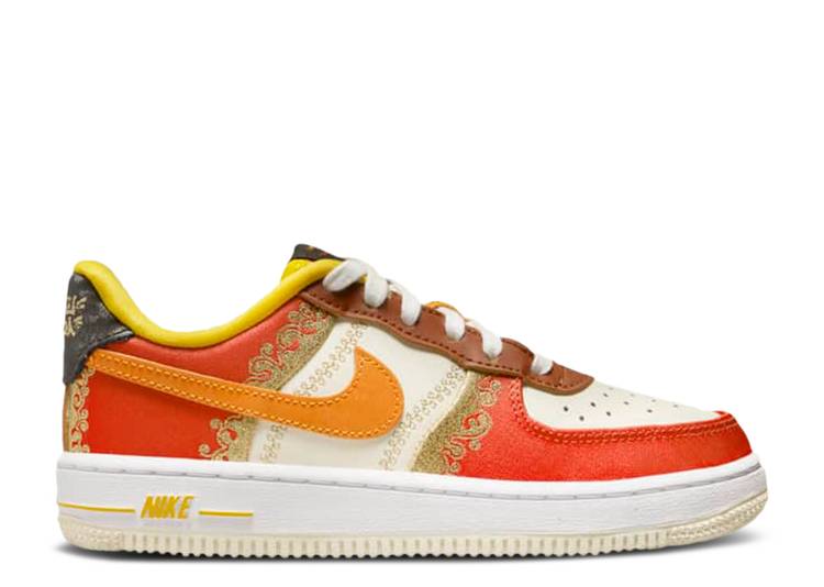 【 NIKE FORCE 1 \u002707 PREMIUM なおなお書き \u0027LITTLE ACCRA\u0027 / HABANERO RED COCONUT MILK 】 割り増し金 赤 赤いこと 御坊っちゃん キッズ もの言う花 マタニティ スニーカー ナイキ