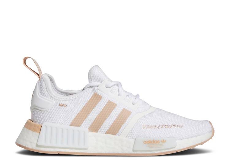 【 ADIDAS WMNS NMD_R1 'WHITE ASH PEARL' / CLOUD WHITE CLOUD WHITE ASH 】 アディダス 白色 ホワイト スニーカー レディース｜スニケス