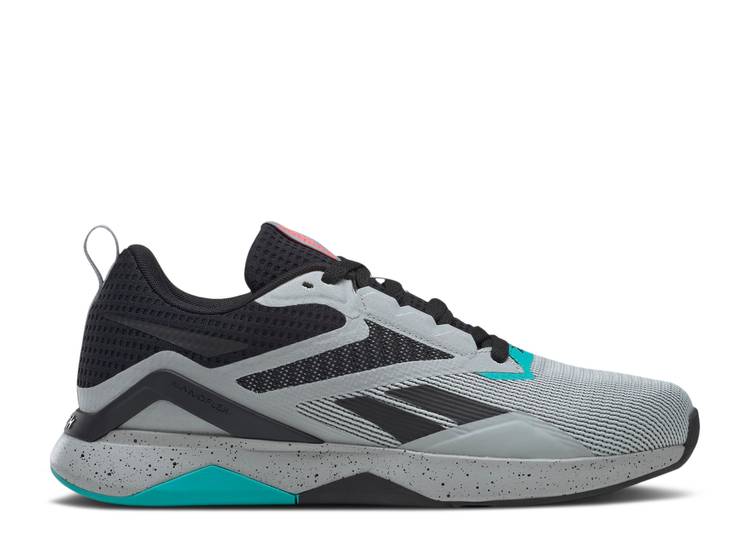【 REEBOK NANOFLEX V2 'GREY CLASSIC TEAL' / CORE BLACK PURE GREY CLASSIC 】 リーボック クラシック コア 黒色 ブラック ピュア 灰色 グレー スニーカー メンズ|スニケス