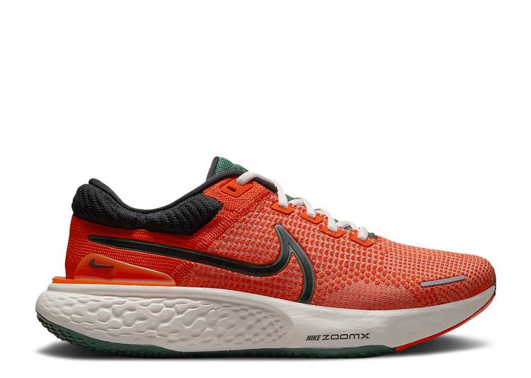 【 NIKE ZOOMX INVINCIBLE RUN FLYKNIT 2 \u0027TEAM ORANGE\u0027 / TEAM ORANGE GORGE GREEN SAIL 】 幽客 飛球編み物 野球クラブ 橙 オレンジ色 緑 緑であること スニーカー メンズ ナイキ