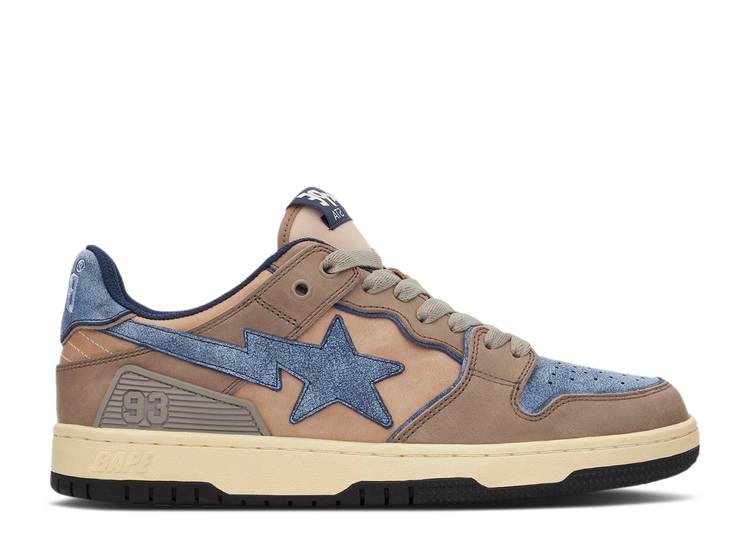 【 BAPE SK8 STA #3 NAVY / NAVY 】 紺色 ネイビー スニーカー メンズ ベイプ