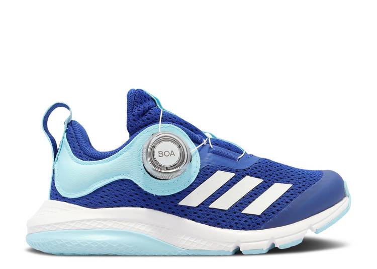 【 ADIDAS ACTIVEFLEX BOA K BLUE RUSH / BLUE RUSH CLOUD WHITE DARK BLUE 】 アディダス 青色 ブルー ラッシュ 白色 ホワイト ジュニア キッズ ベビー マタニティ スニーカー