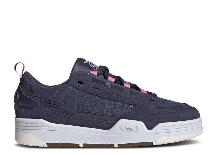 【 ADIDAS KEVIN LYONS X ADI2000 MONSTER / SHADOW NAVY OFF WHITE SHADOW 】 アディダス ケビン シャドー シャドウ 紺色 ネイビー 白色 ホワイト スニーカー メンズ