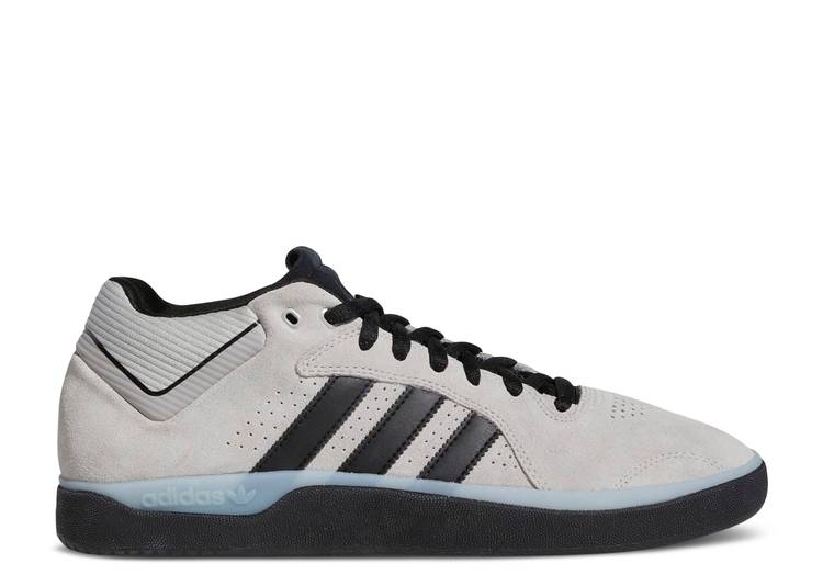 【 ADIDAS TYSHAWN 'GREY BLACK' / GREY TWO CORE BLACK SILVER 】 アディダス 灰色 グレー コア 黒色 ブラック 銀色 シルバー スニーカー メンズ|スニケス