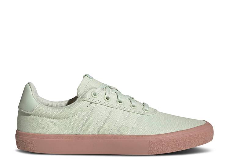 【 ADIDAS WMNS VULC RAID3R 'LINEN GREEN PINK GUM' / LINEN GREEN LINEN GREEN PINK GUM 】 アディダス 緑 グリーン ピンク スニーカー レディース
