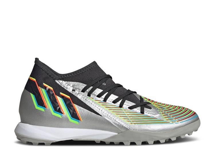 【 ADIDAS PREDATOR EDGE.3 TF 'BEYOND FAST' / SILVER METALLIC CORE BLACK TEAM 】 アディダス プレデター 銀色 シルバー コア 黒色 ブラック チーム スニーカー メンズ|スニケス