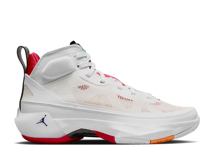 【 AIR JORDAN JORDAN 37 GS 'HARE' / WHITE LIGHT SILVER BLACK TRUE 】 ナイキ 白色 ホワイト 銀色 シルバー 黒色 ブラック エアジョーダン ジュニア キッズ ベビー マタニティ スニーカー|スニケス