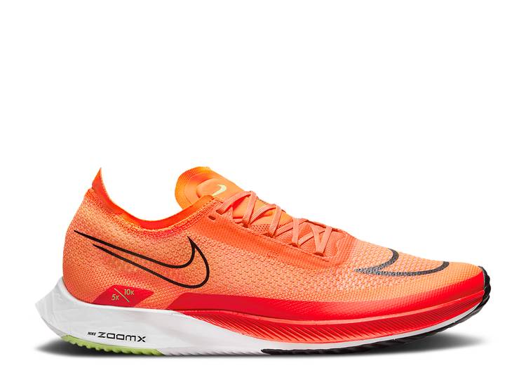【 NIKE ZOOMX STREAKFLY \u0027TOTAL ORANGE\u0027 / TOTAL ORANGE BRIGHT CRIMSON VOLT 】 橙 オレンジ色 クリムゾン スニーカー メンズ ナイキ