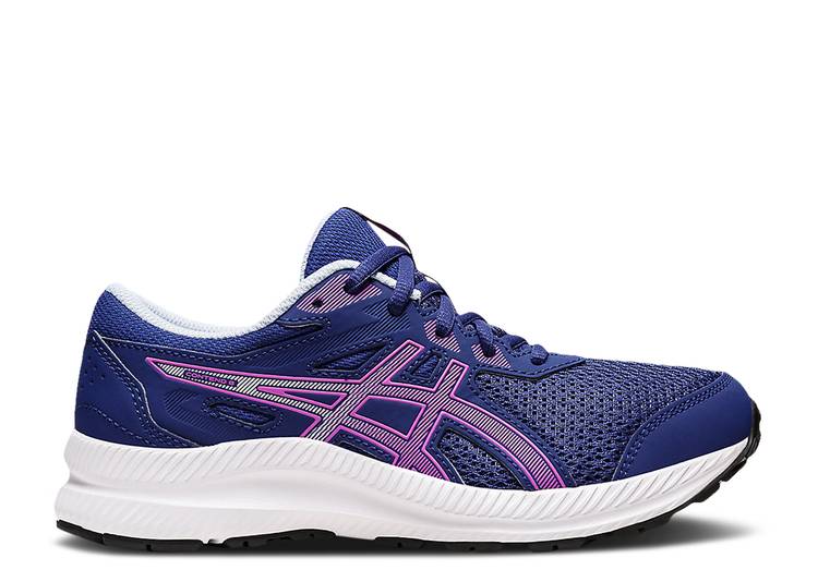 【 ASICS CONTEND 8 GS 'DIVE BLUE ORCHID' / DIVE BLUE ORCHID 】 青色 ブルー ジュニア キッズ ベビー マタニティ スニーカー アシックス画像