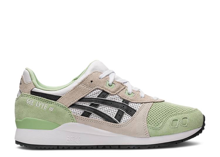 【 ASICS GEL LYTE 3 OG 'COLORED TOE PACK - JADE' / JADE OBSIDIAN GREY 】 翡翠 ジェード 灰色 グレー スニーカー メンズ アシックス|スニケス