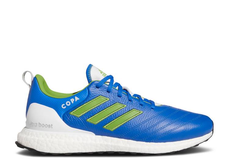 【 ADIDAS COPA ULTRABOOST DNA 'SEATTLE SOUNDERS' / BLUE RUSH TEAM RAVE GREEN CLOUD 】 アディダス 青色 ブルー ラッシュ チーム 緑 グリーン スニーカー メンズ