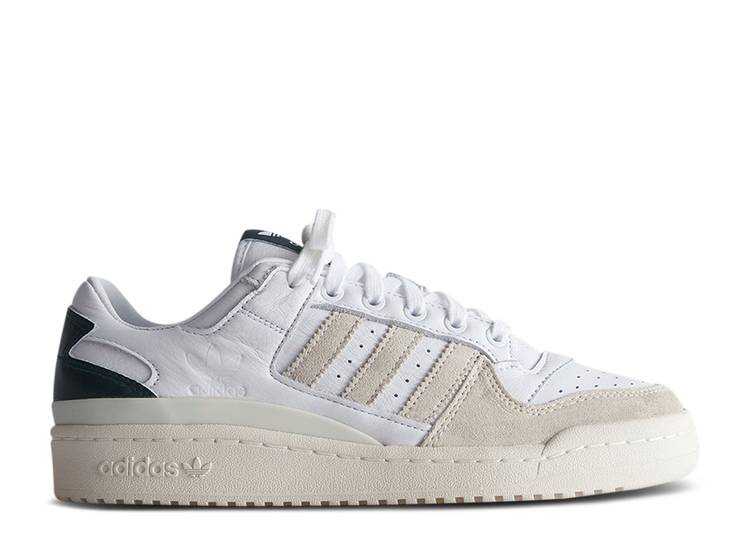 【 ADIDAS KITH X FORUM LOW 'CLASSICS PROGRAM - WHITE GREEN' / WHITE GREEN 】 アディダス フォーラム 白色 ホワイト 緑 グリーン スニーカー メンズ|スニケス