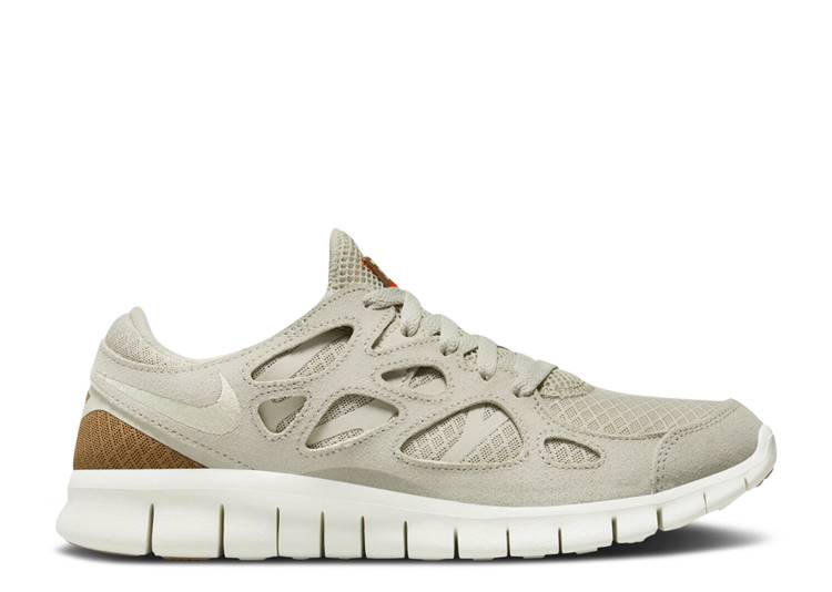 【 NIKE FREE RUN 2 'LIGHT STONE ALABASTER' / LIGHT STONE ALABASTER SAIL 】 フリー ラン スニーカー メンズ ナイキ