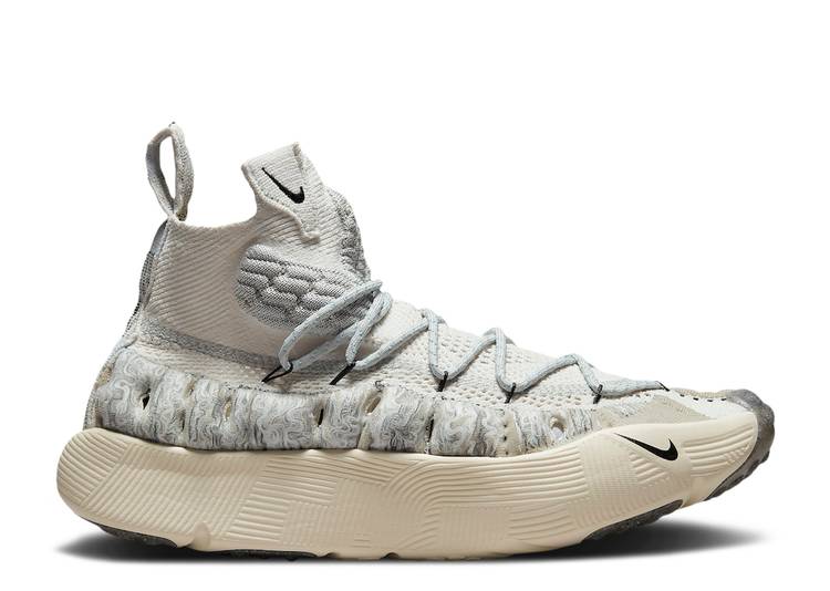 【 NIKE ISPA SENSE FLYKNIT 'PHANTOM' / LIGHT BONE BLACK COCONUT MILK 】 フライニット 黒色 ブラック スニーカー メンズ ナイキ