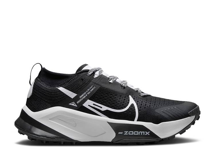 【 NIKE WMNS ZOOMX ZEGAMA TRAIL \u0027BLACK WHITE\u0027 / BLACK WHITE 】 黒いこと 黒いこと 白いこと 白いこと スニーカー レディース ナイキ