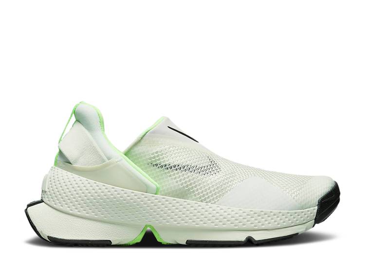 【 NIKE WMNS GO FLYEASE 'PHANTOM GHOST GREEN' / PHANTOM BLACK GHOST GREEN 】 黒色 ブラック 緑 グリーン スニーカー レディース ナイキ