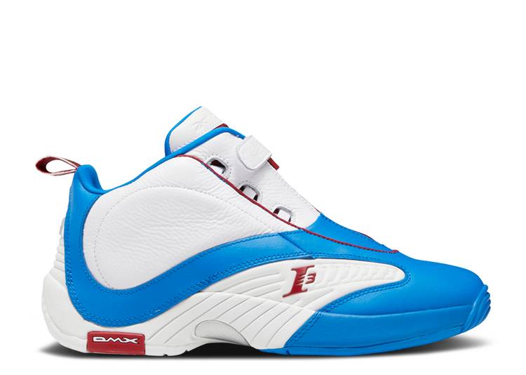 【 REEBOK ANSWER 4 'DYNAMIC BLUE' / DYNAMIC BLUE FOOTWEAR WHITE 】 リーボック ダイナミック 青色 ブルー 白色 ホワイト スニーカー メンズ|スニケス