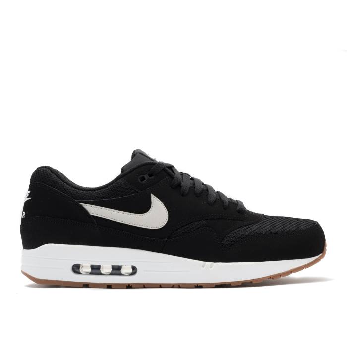 ナイキ Nike 【 Air Max 1 Essential 'Black Gum' Men Black/White/Gum Medium Brown/Light Bone 】 マックス メンズ 黒色 ブラック 白色 ホワイト 茶色 ブラウン|スニケス