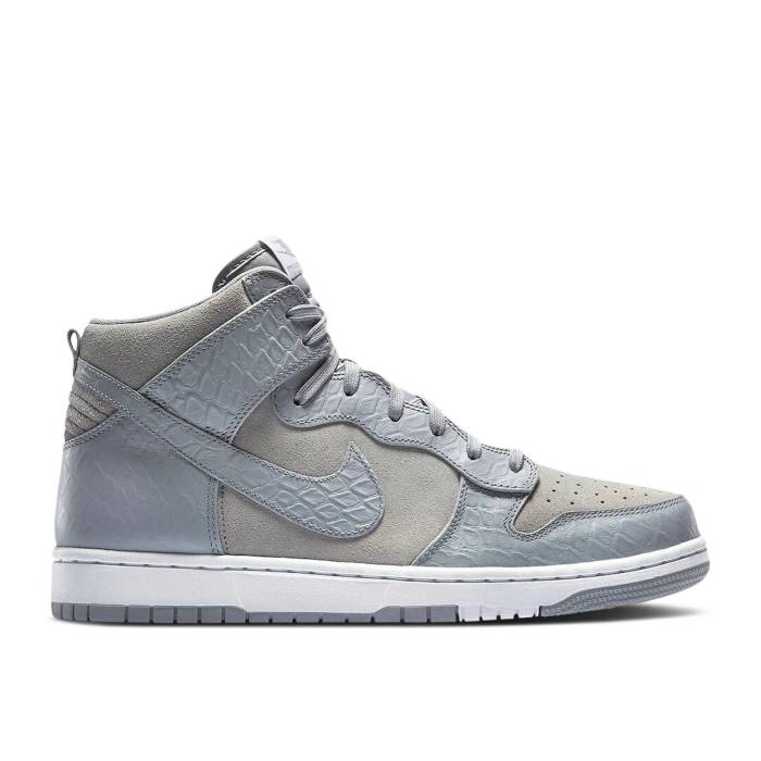 ナイキ Nike 【 Dunk Cmft Premium Men Wolf Grey/White 】 ダンク Premium 割り増し金 メンズ 薄墨色 薄墨色 白いこと 白いこと